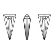 Colgante Espiga Swarovski 6480 28 mm Cristal Vitrail Mediano