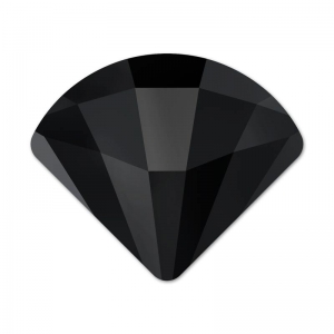 Abanico Strass Hotfix Swarovski 2714 6 mm Jet x1