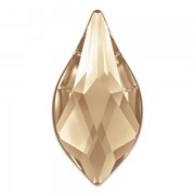 Strass Hotfix Llama Swarovski 2205 7,5mm Cristal Sombra Dorada