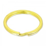 Llavero Aro 25 mm dorado x1|raw }}