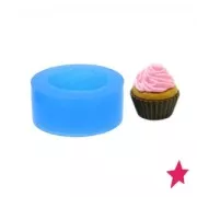 Mini molde de silicona 20 mm Crema cupcake