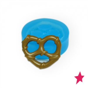 Mini molde de silicona 19x24 mm Bretzel