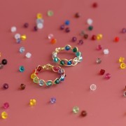 Mezcla de peonzas de cristal Swarovski 5328 4 mm Discovery x100