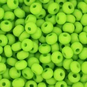 Cuentas de Rocalla Preciosa 6/0 de 4 mm - Terra Intensive - Verde mate x 20 g