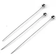 Bastón cabeza de Plata 925 60x0.8 mm x1