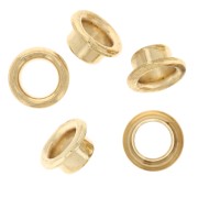 Tapones 8 mm para cuentas de arcilla polimérica - Dorado x50|raw }}