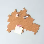 Surtido de 2 placas de corcho A4 Natural