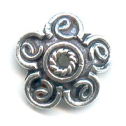 Casquilla 16 mm Plata 925 x1