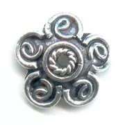 Casquilla 16 mm Plata 925 x1