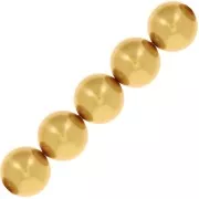 PureCrystal 5810 Perlas de 2 mm - Crystal Royal Gold Perla x20