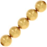 PureCrystal 5810 Perlas de 6 mm - Crystal Royal Gold Perla x10|raw }}