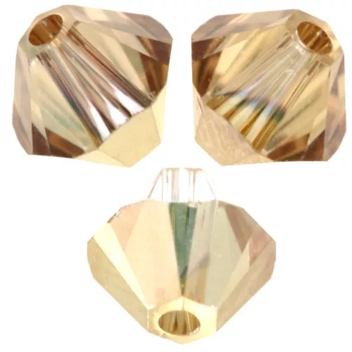PureCrystal 5328 Peonzas de cristal de 6 mm - Cristal Aurum x20
