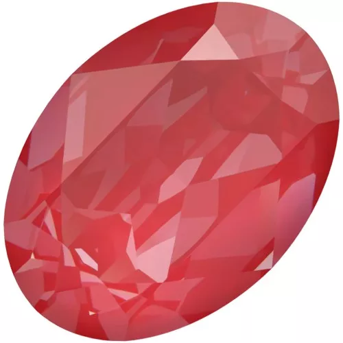 Cabujón PureCrystal 4120 14x10 mm - Cristal Amapola Rojo Ignite x1