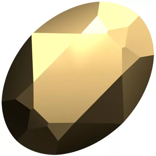 Cabujón PureCrystal 4120 18x13 mm - Cristal Aurum x1
