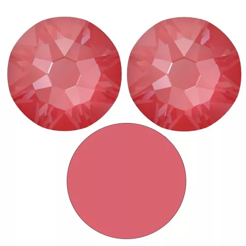 Pegatinas strass 3 mm PureCrystal - Cristal Rojo Amapola Ignite x36