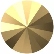 Cabochon PureCrystal 1122 Rivoli 12 mm - Crystal Aurum x1