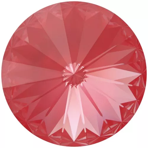 Cabujón PureCrystal 1122 Rivoli 12 mm - Cristal Rojo Amapola Ignite x1