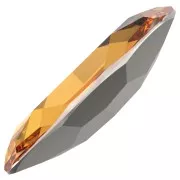 Cabujón PureCrystal 4127 30x22 mm - Naranja oscuro x1