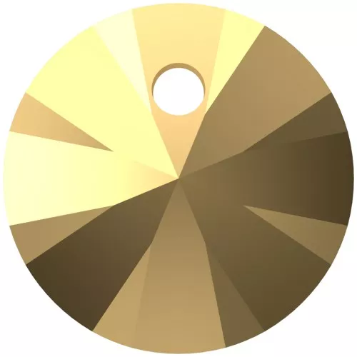 PureCrystal 6428 Colgante 6 mm - Cristal Aurum x1