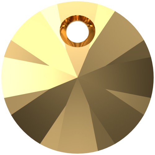 PureCrystal 6428 Colgante 8 mm - Cristal Aurum x1