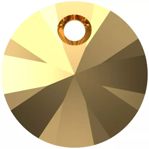 PureCrystal 6428 Colgante 8 mm - Cristal Aurum x1