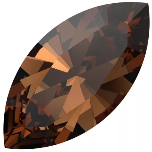 PureCrystal 4228 Lanzadera 10x5 mm - Topacio ahumado reinventado x1