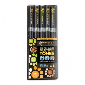Surtido Earth Tones Set Chameleon - 5 marcarodes