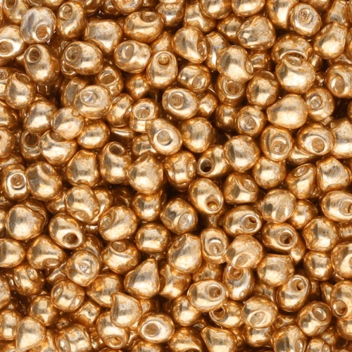 Miyuki Mini Gotas 2.8 mm DP28-1053 - Oro Amarillo Galvanizado x8g