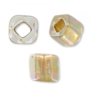 Cubos Toho 4 mm TC-04-994 - Gold Lined Rainbow Crystal x10g