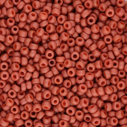 Rocalla Miyuki 11/0 1236 - Terracota Opaco Mate x8g