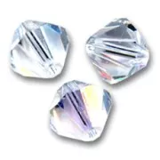 Crystal - Toupies en cristal PureCrystal 5328 3 mm Crystal Moonlight x50 Toupies en cristal PureCrystal 5328 3 mm Crystal Moonlight x50