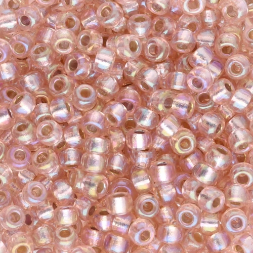 Rocalla Miyuki 8/0 1023 - Silver Lined Light Blush AB x8g