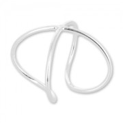 Anillo hilo cruzado de Plata 925 x1