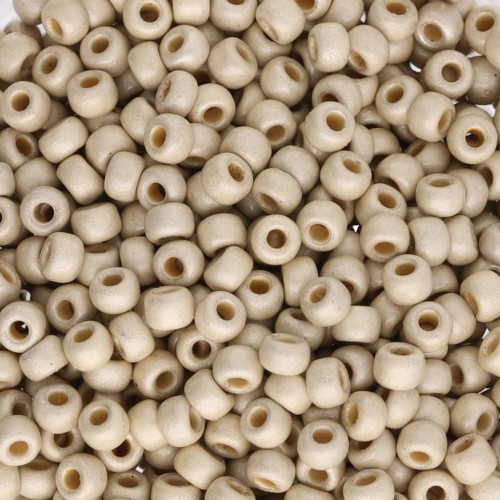 Rocalla Miyuki Duracoat 8/0 4201F - Plata Galvanizada Mate x8g