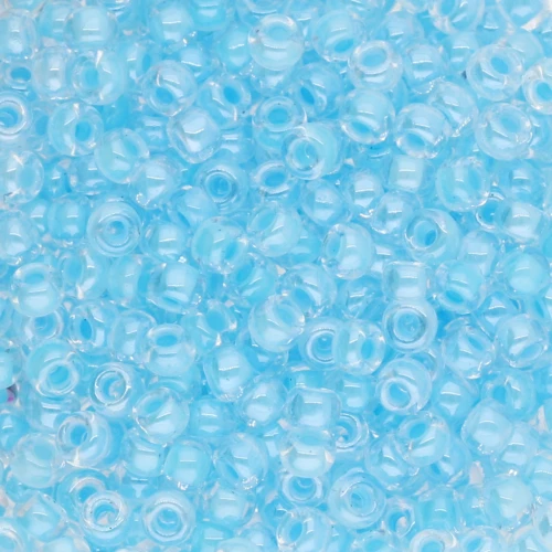 Rocalla Miyuki 8/0 4300 - Azul Océano Luminoso x8g