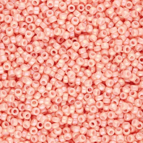 Cuentas Rocalla Miyuki 8/0 596-1 - Opaco Tea Rose Luster x8 g