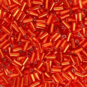 Corneta Miyuki 3 mm BGL1-0010 - Plateada Rojo Llama x10g
