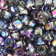 Cuentas de Rocalla Matubo 7/0 - 3,5 mm Magic Blue Pink x 10 g