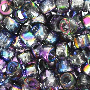 Cuentas de Rocalla Matubo 7/0 - 3,5 mm Magic Blue Pink x 10 g