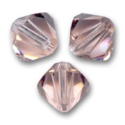 Toupies en cristal PureCrystal 5328 4 mm Vintage Rose x50|raw }}