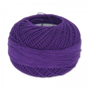 Hilo algodón Lizbeth talla 40 Dark Purple n°633 x274m|raw }}