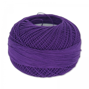 Hilo algodón Lizbeth talla 40 Dark Purple n°633 x274m