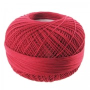 Hilo algodón Lizbeth talla 80 Christmas Red n°671 x168m|raw }}