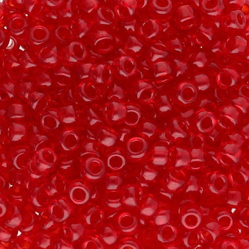 Rocalla Miyuki 8/0 141 - Rubí transparente x8g