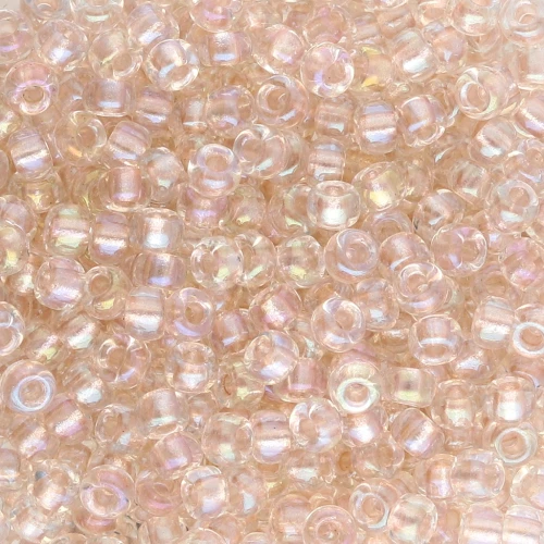 Rocalla Miyuki 8/0 3641 - Fancy Lined Soft Blush x8g