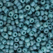 Rocalla Miyuki 8/0 4702 - Pavo real esmaltado opaco AB Mate x8g