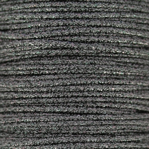 Hilo sintético metálico 1 mm Gris Oscuro x 1 m