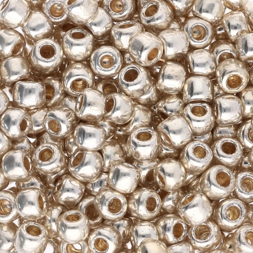 Rocalla Toho 6/0 TO6RPF558 - PF Aluminio Galvanizado x8g