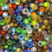 Preciosa Cuentas de rocalla 9/0 2,5 mm - Mix Silver Lined Mat x10g|raw }}