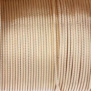 Alambre de cobre redondo trenzado de 0,81 mm, semiduro — Dorado para evitar el deslustre — x 13,7 m